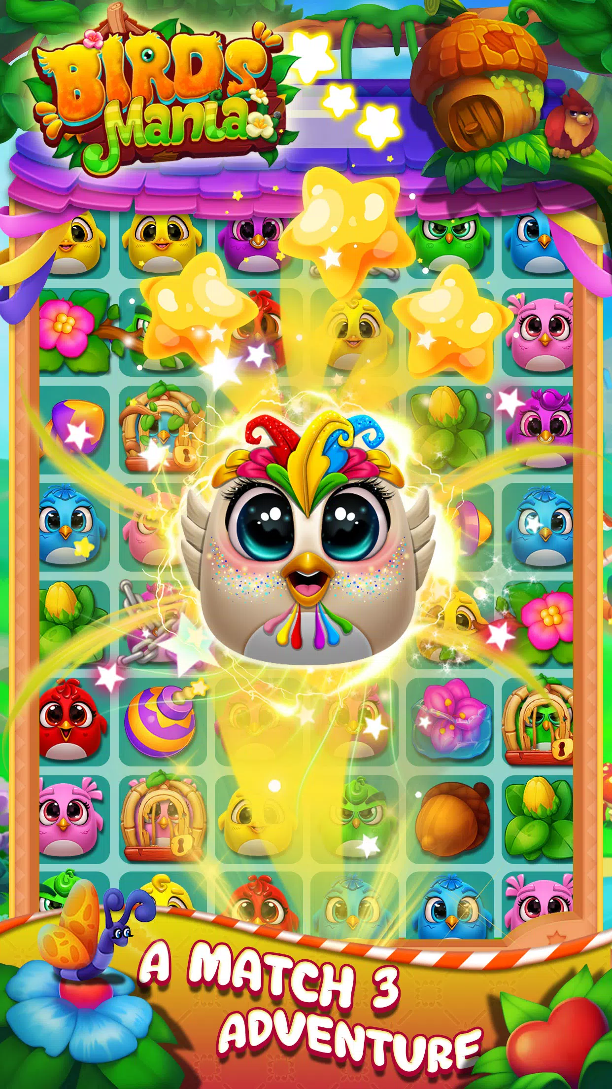 Bird Forest Mania Ảnh chụp màn hình 0