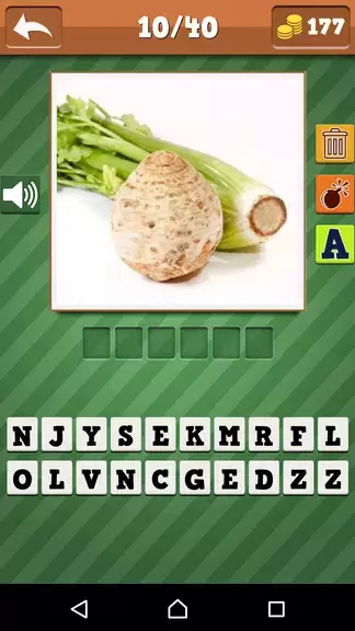 Vegetables Quiz ဖန်သားပြင်ဓာတ်ပုံ 3