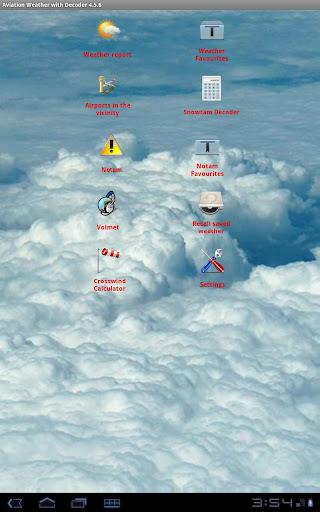 Schermata Aviation Weather with Decoder 0