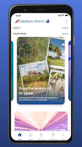 SriLankan Airlines ภาพหน้าจอ 1