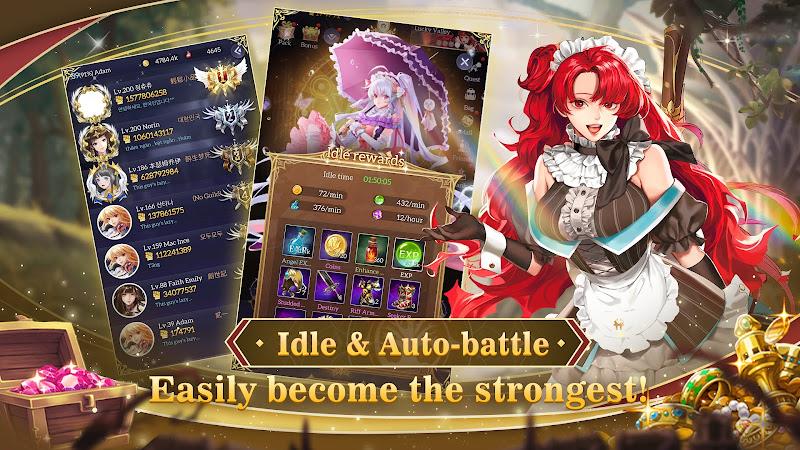 Schermata Idle Angels: Anime Gacha RPG 2