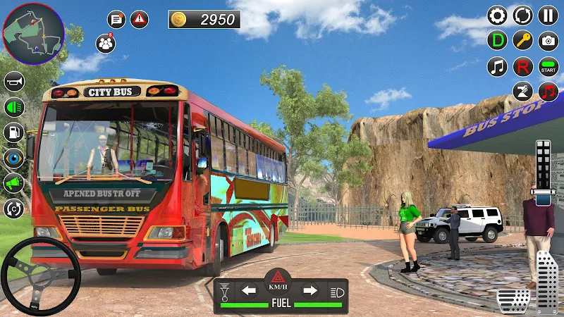 Bus Simulator: Real Bus Game Скриншот 3