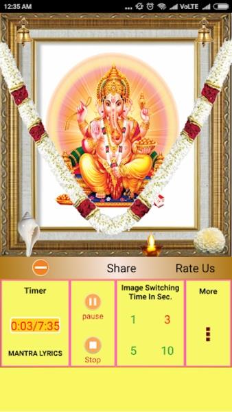 Powerful Ganesh Mantra Zrzut ekranu 3