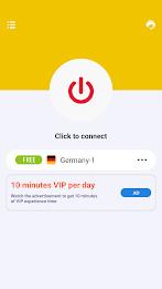 VPN Germany - DE VPN Proxy Zrzut ekranu 0