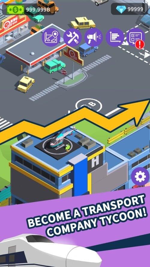 Idle Traffic Tycoon Скриншот 1