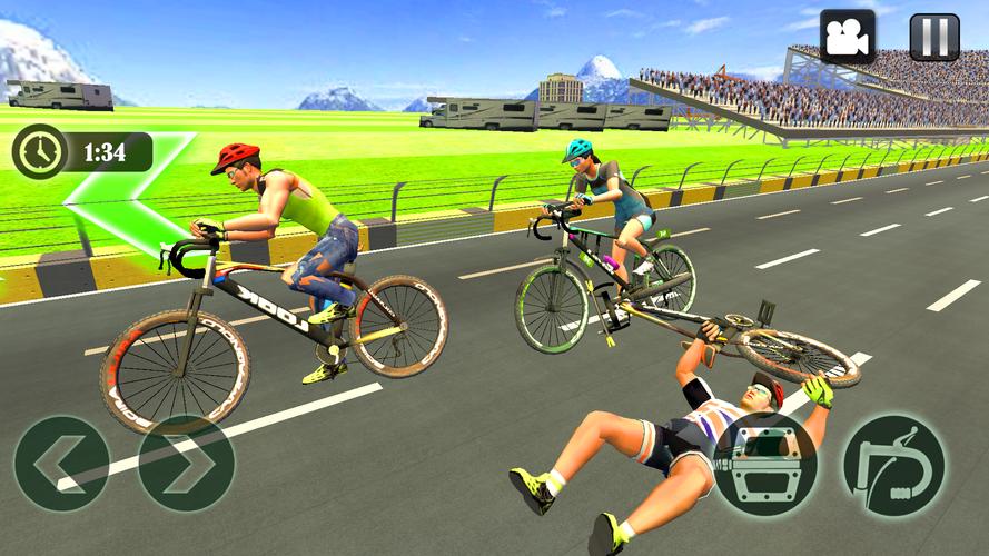 Cycle Race Game Cycle Stunt Tangkapan skrin 2