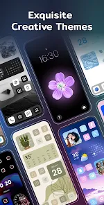 Color Widgets, Theme: iWidgets Captura de pantalla 2