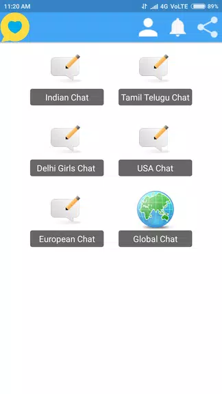 Indian Girls Chat Captura de pantalla 2