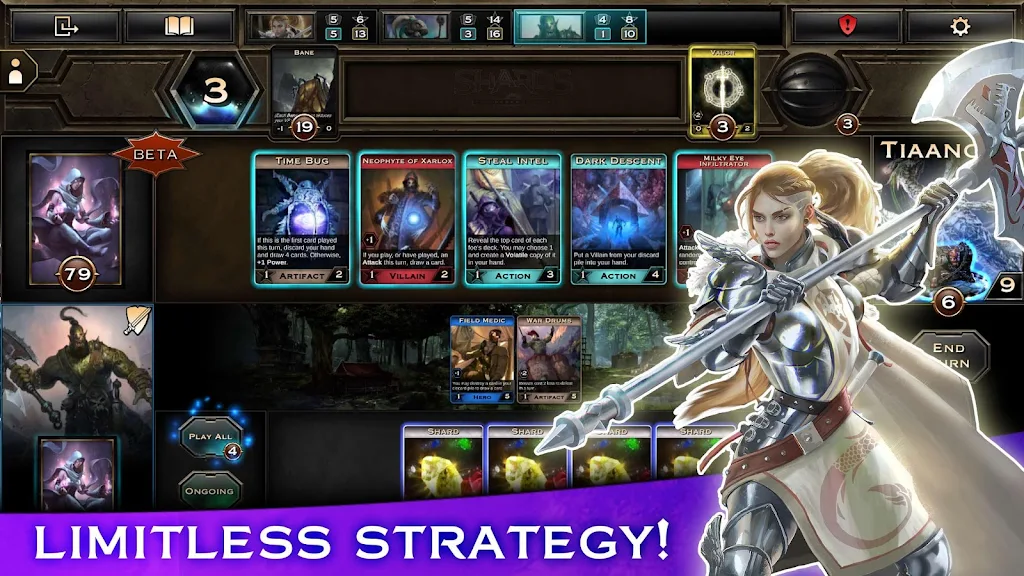 Shards the Deckbuilder Ảnh chụp màn hình 1