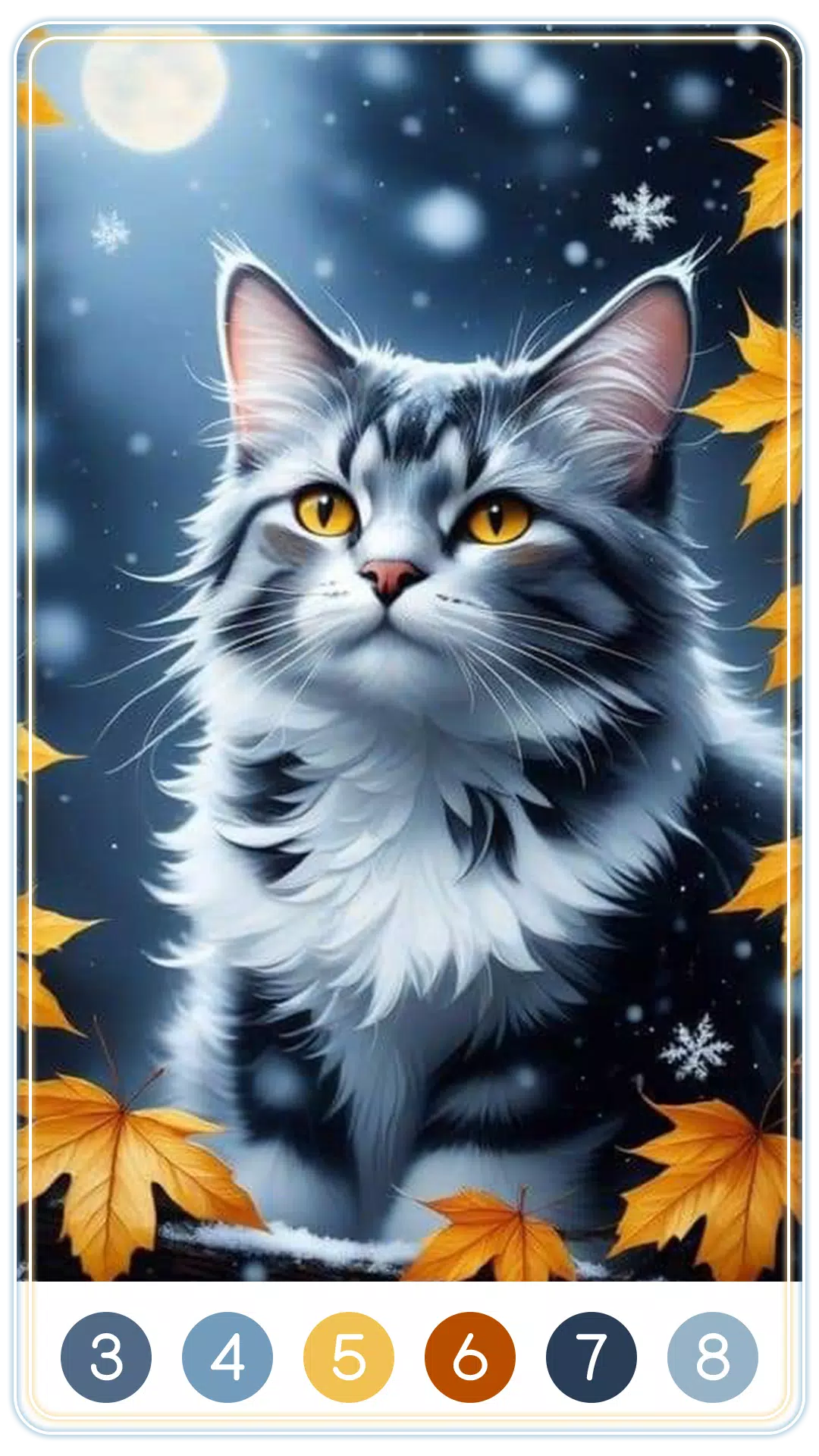 Cat Paint by Number ภาพหน้าจอ 1