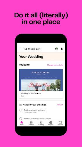 The Knot Wedding Planner Tangkapan skrin 1