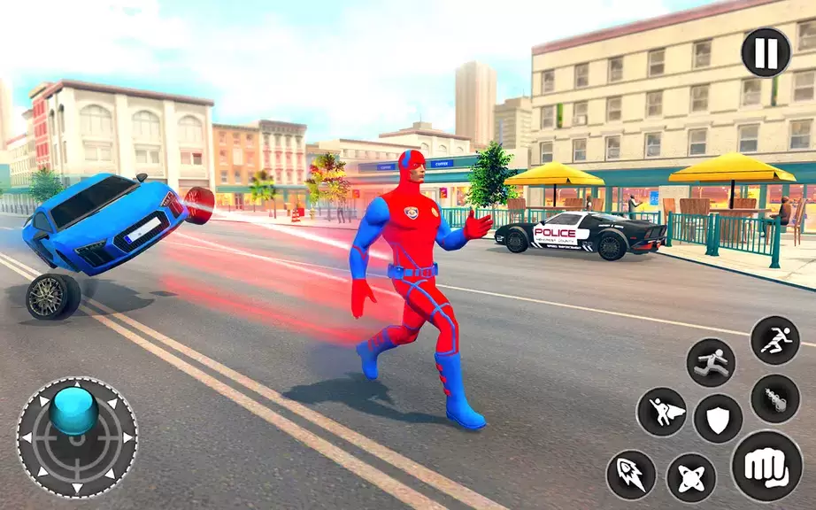 Captain Super Hero Man Game 3D应用截图第1张