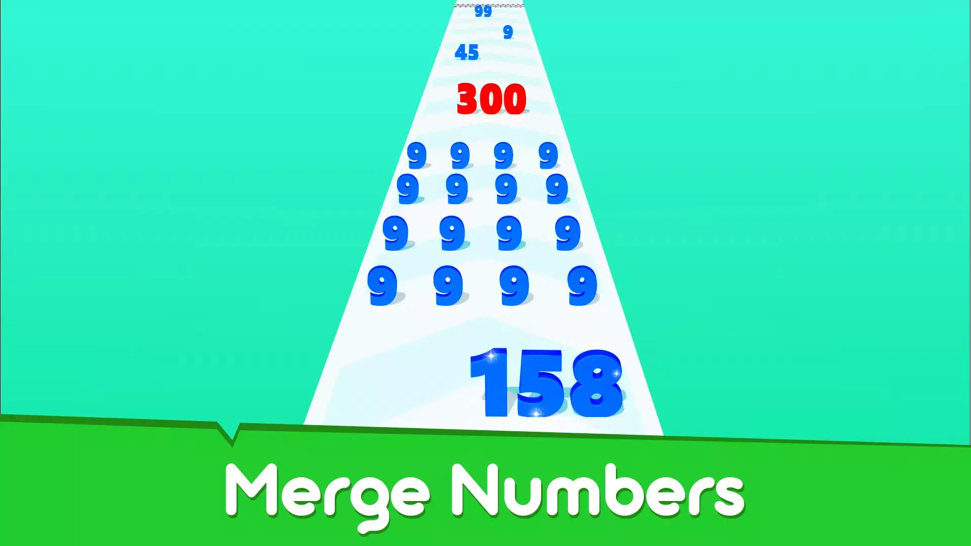 Run & Merge Numbers Game Tangkapan skrin 0