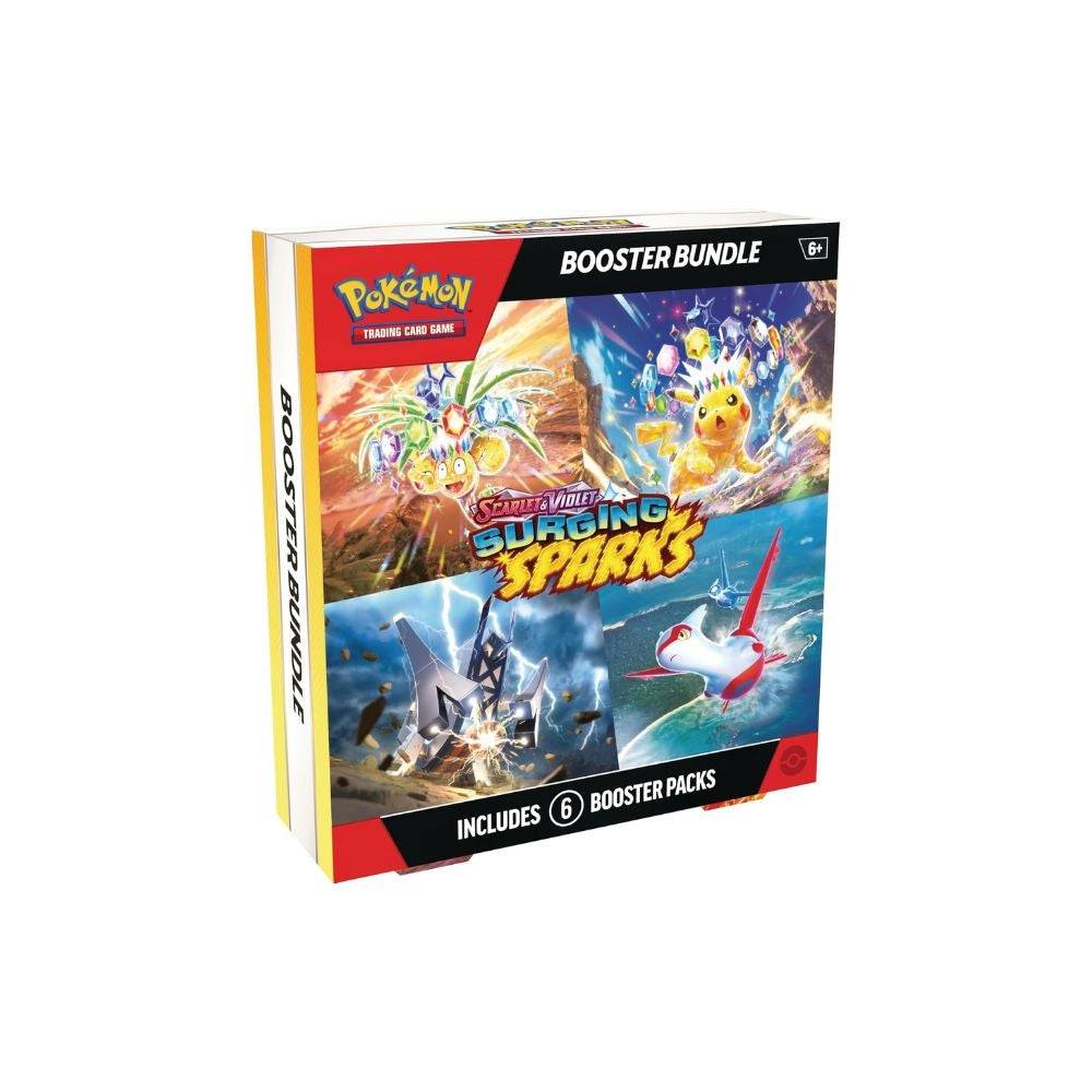 Pokemon TCG Scarlet & Violet Surging Sparks Booster Bundle Available