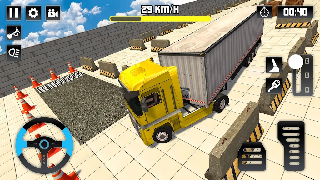 Euro Truck Parking - Truck Jam Capture d'écran 2