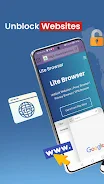 Lite: Secure VPN Browser Captura de pantalla 2