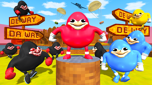 Ugandan Knuckles and Chungus Battle Royale Online应用截图第1张