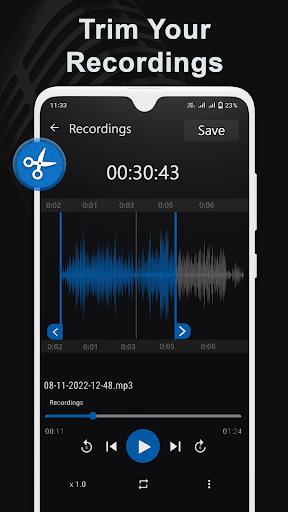 Voice Recorder & Audio Editor Ekran Görüntüsü 3