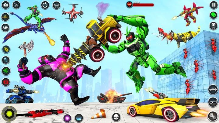 Dino Robot Games: Flying Robot Schermafbeelding 3