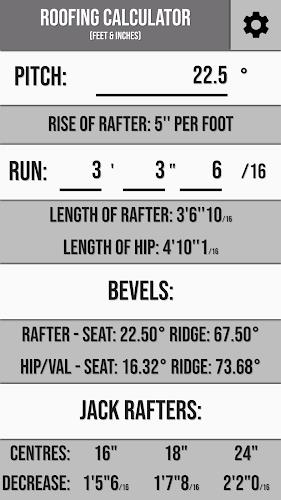 Schermata Roofing Calculator 0