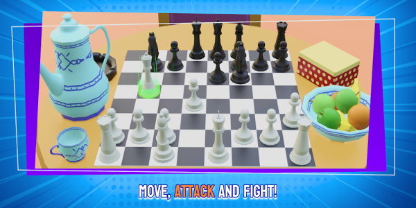 Chess Shooter 3D ဖန်သားပြင်ဓာတ်ပုံ 1