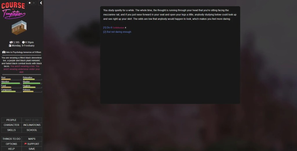 Course of Temptation [v0.4.21] Captura de pantalla 0
