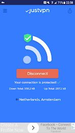 VPN high speed proxy - justvpn Captura de tela 1