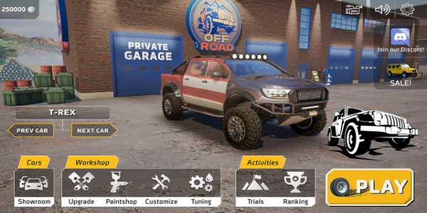 Off Road 4x4 Driving Simulator Скриншот 1