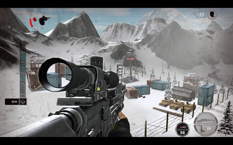 Schermata Mountain Sniper Shooting: FPS 1