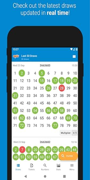 Georgia Lottery Keno : GA Live Results & Tickets ဖန်သားပြင်ဓာတ်ပုံ 0