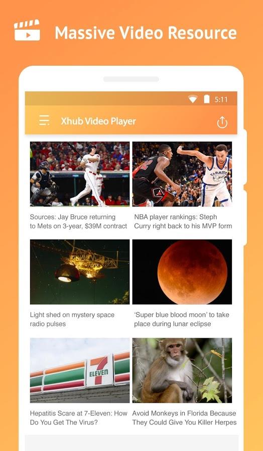Xhub Video Player Ảnh chụp màn hình 2