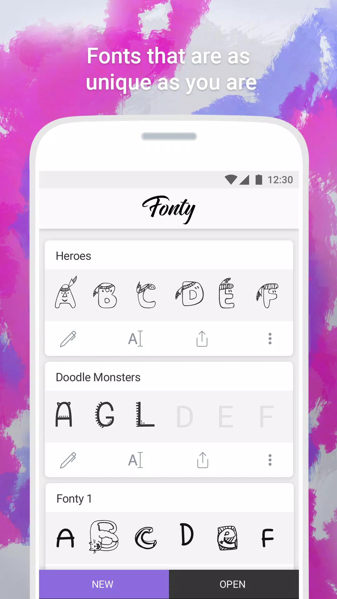 Fonty應用截圖第0張