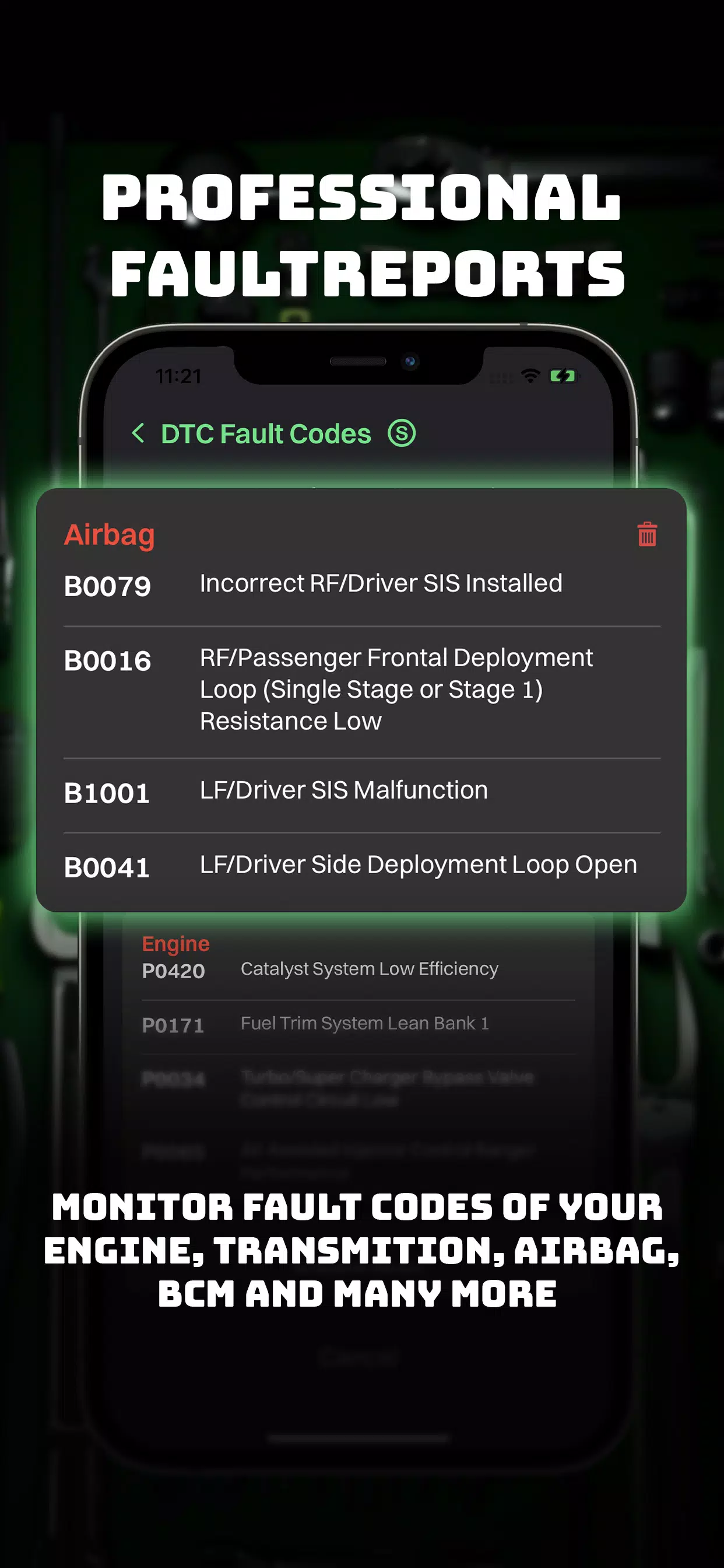 ULTRA OBD OBD2 CAR SCANNER ELM स्क्रीनशॉट 1