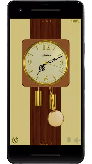 Modern Pendulum Wall Clock ภาพหน้าจอ 0