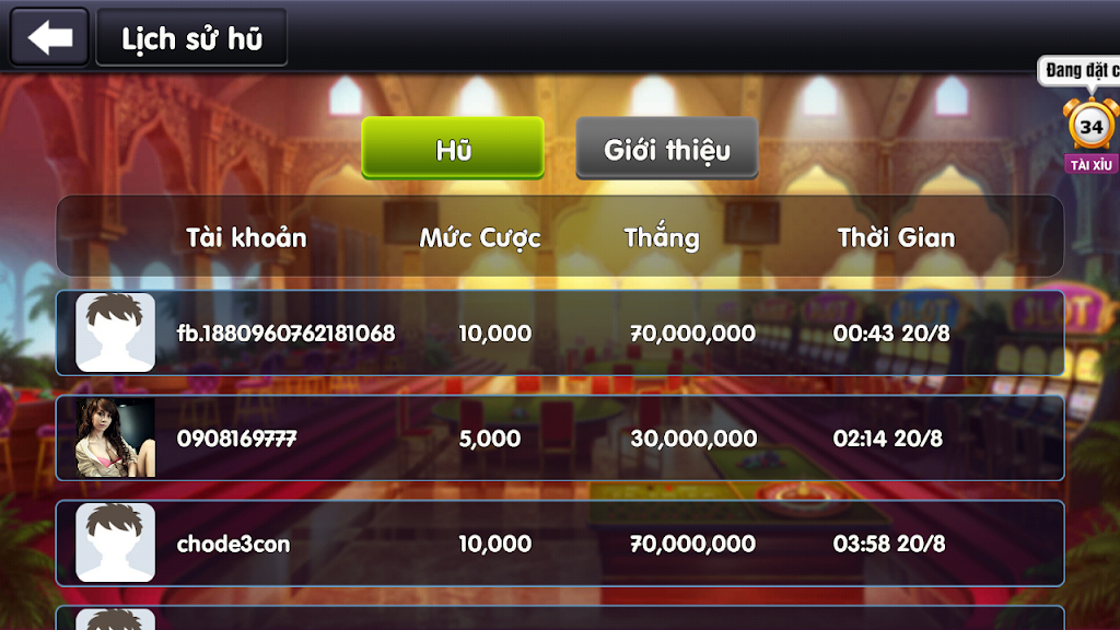 52fun change bonus - game defeat thuong ภาพหน้าจอ 1