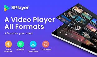 SPlayer - Fast Video Player Zrzut ekranu 1