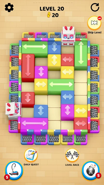 Color Block Puzzle Smash Schermafbeelding 1