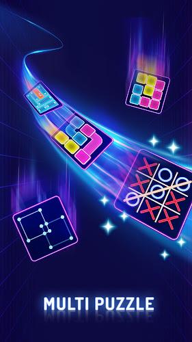 Tic Tac Toe - XO Glow Ảnh chụp màn hình 2