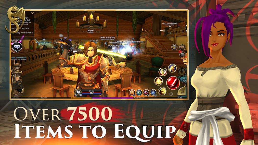 AdventureQuest 3D MMO RPG Mod ภาพหน้าจอ 3