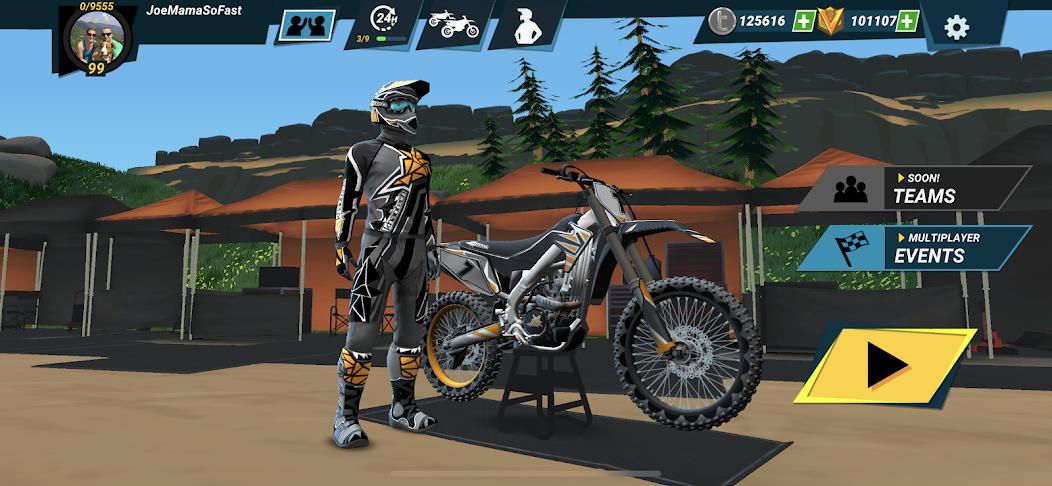 Schermata Mad Skills Motocross 3 Mod 3