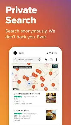 DuckDuckGo Private Browser スクリーンショット 1