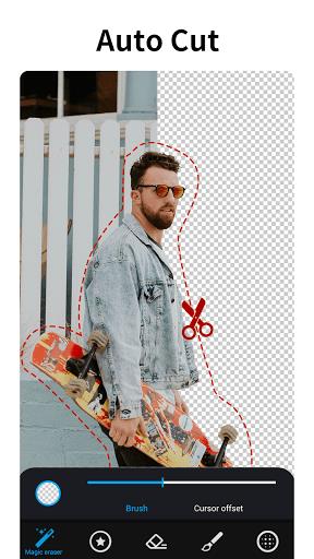 Photo Editor BG Eraser MagiCut স্ক্রিনশট 0