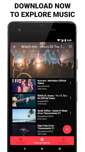 Music & Videos - Music Player 스크린샷 0