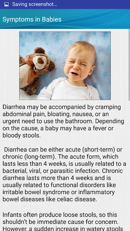 Diarrhea and Dehydration Help スクリーンショット 2