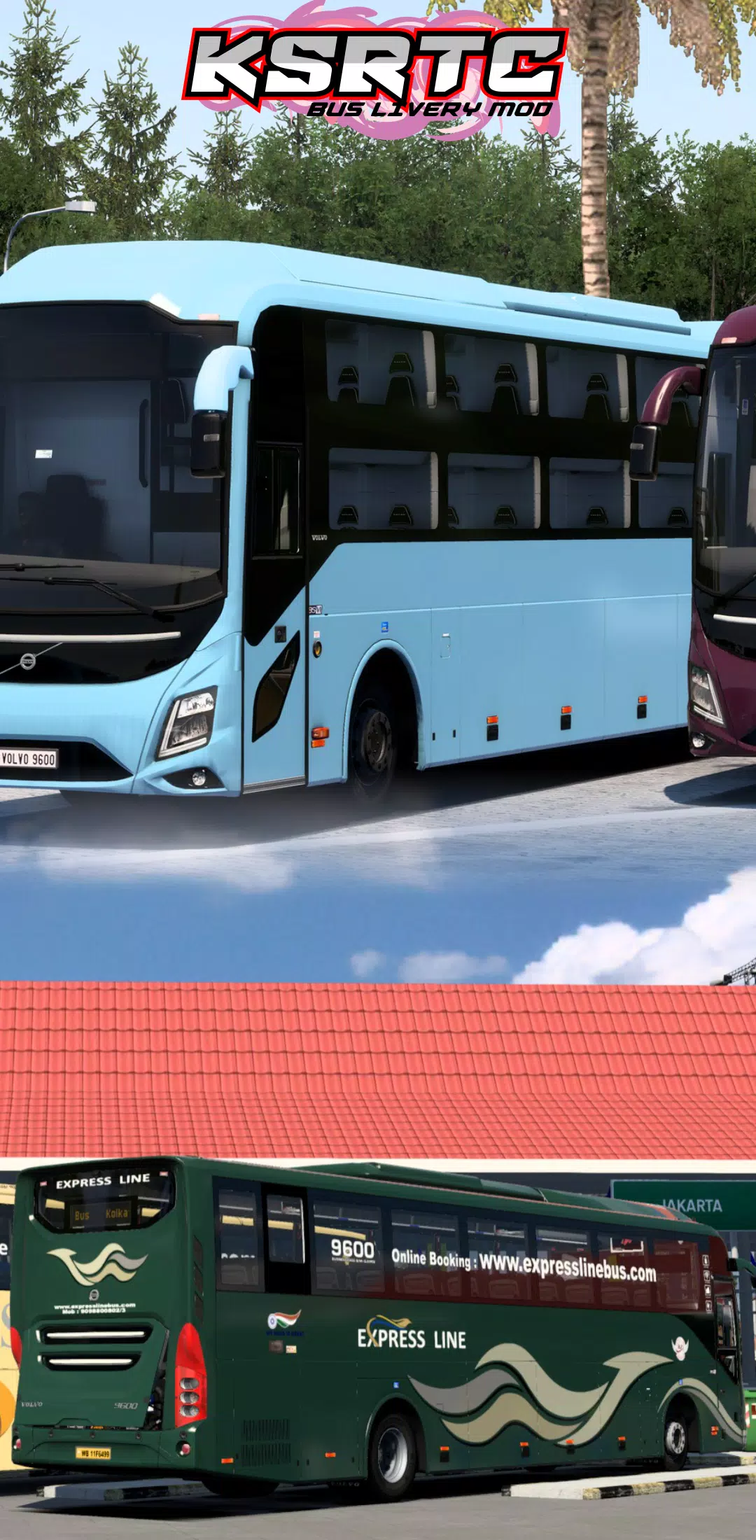 Ksrtc Bus Livery Mod Capture d'écran 0