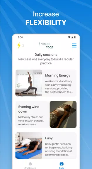 5 Minute Yoga Screenshot 2