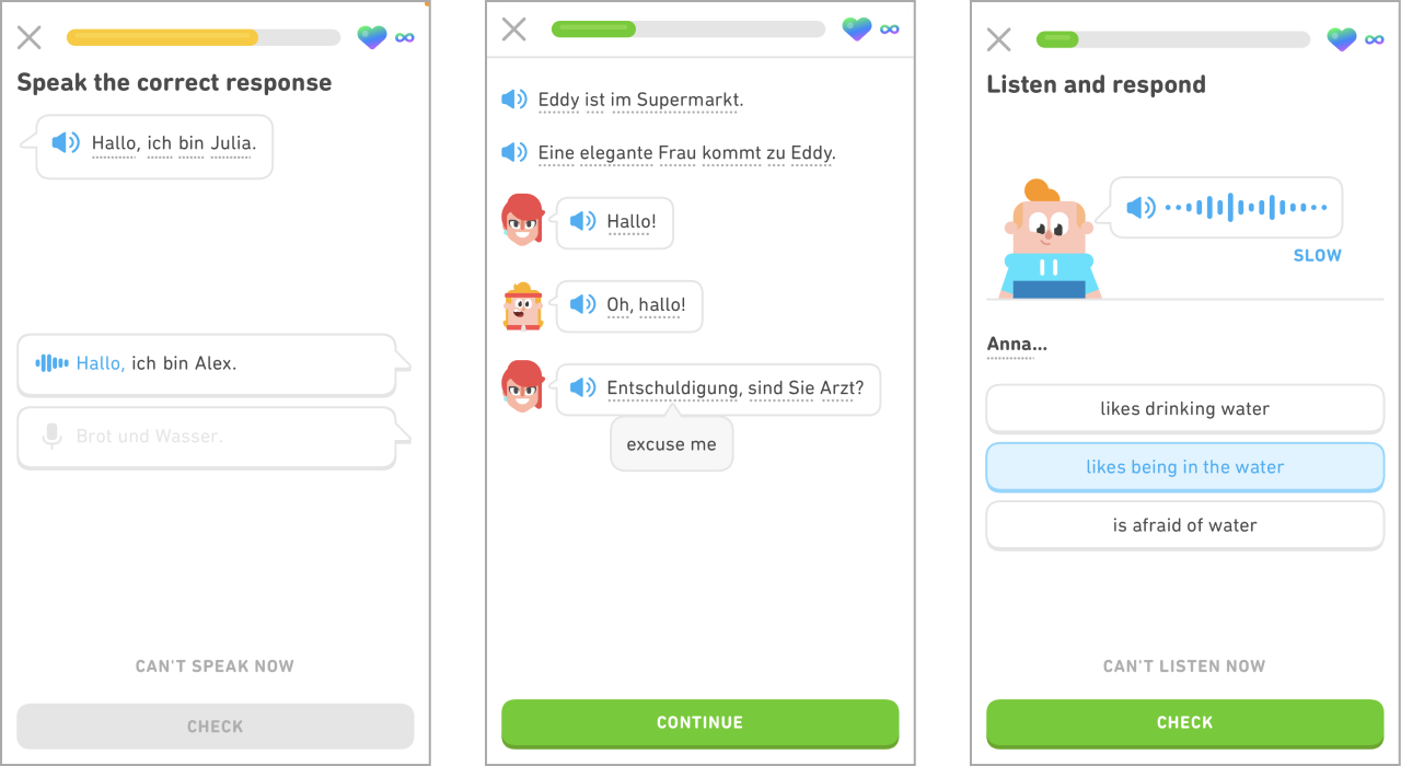 Duolingo: Language Lessons ဖန်သားပြင်ဓာတ်ပုံ 2