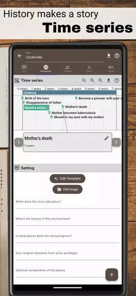 Schermata Story Plotter 3