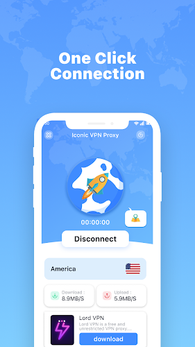 Iconic VPN Proxy Скриншот 2