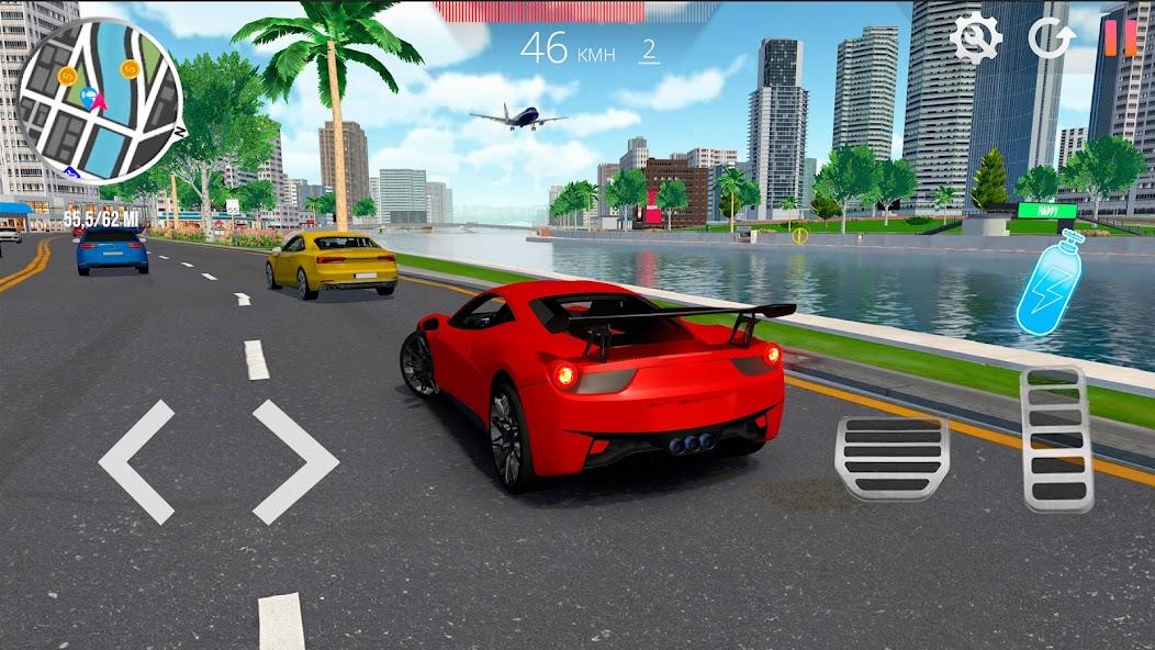 Car Real Simulator Mod ဖန်သားပြင်ဓာတ်ပုံ 0